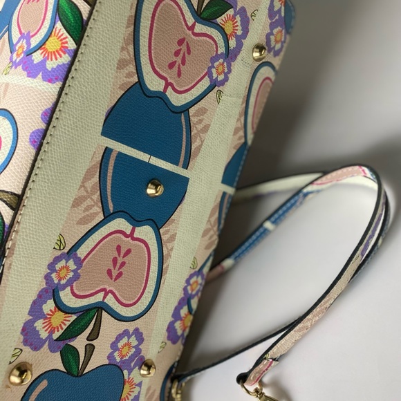 Top Handle Structured Leather Handbag - Picture 5 of 10